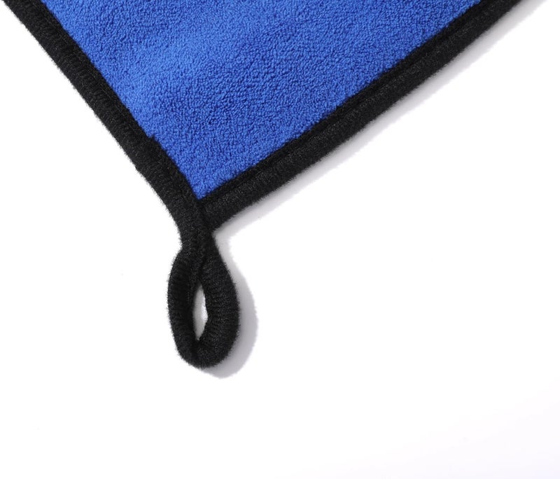 HEYBALL Premium Billiard Cue Cleaning Towels 2‑Pack, 16 x 12 in 800 GSM Microfiber Cloth – Ultra‑Thick Lint‑Free Wipe for Pool Cue, Balls & Table – Hanging Loop - Image 5